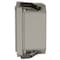 Wiegmann Quick Release Padlock Latch Electrical Enclosures, 8 in H, 4 in D, 6 in W, 4X, Fiberglass HW-80604CHQRW - alternate 2